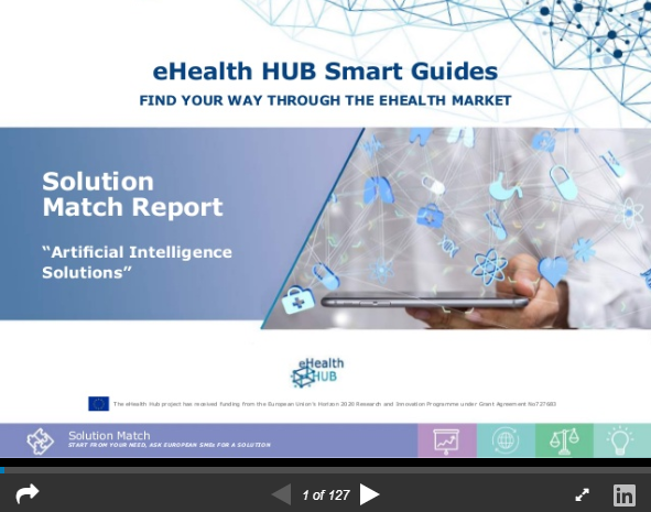 “Artifcial Intelligence Solutions In Healthcare” | The new Pierre Fabre – eHealth HUB Smart Guide now on line!